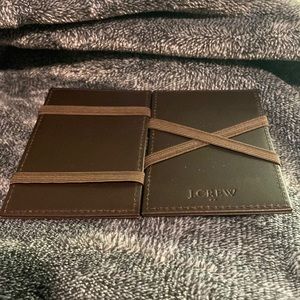 Small, thin J Crew wallet. Used once!